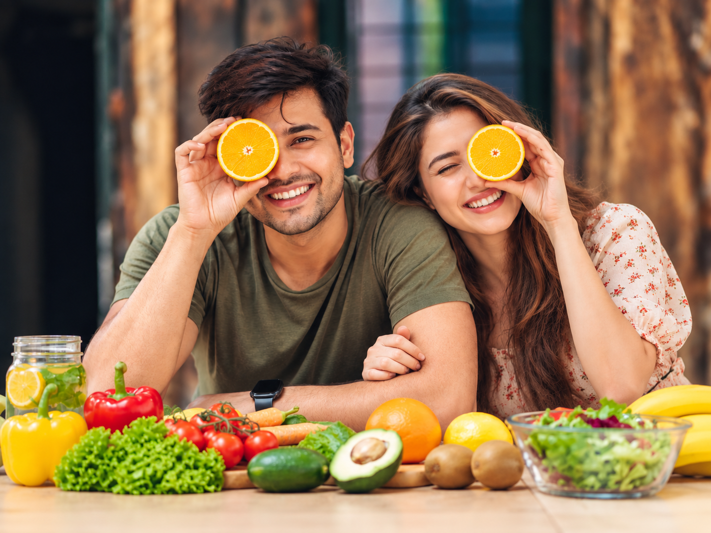 Foods for glowing skin and hair